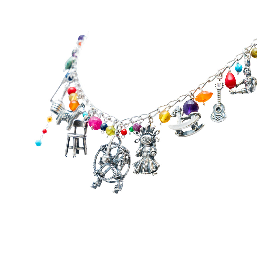 Collar Fiesta Encantada, joya de plata .925 – Gabriela Sánchez (vista 3)