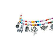 Choker Amo la Vida de Paseo Multicolor, joya de plata .925 – Gabriela Sánchez (vista 3)