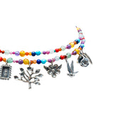 Choker Amo la Vida de Paseo Multicolor, joya de plata .925 – Gabriela Sánchez (vista 5)