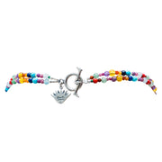Choker Amo la Vida de Paseo Multicolor, joya de plata .925 – Gabriela Sánchez (vista 4)