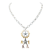 Collar Alegría Dorada, joya de plata .925 – Gabriela Sánchez (vista 2)