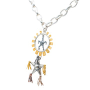 Collar Alegría Dorada, joya de plata .925 – Gabriela Sánchez (vista 7)