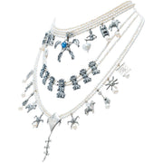 Collar Juegos de Vainilla, joya de plata .925, con perla – Gabriela Sánchez (vista 3)