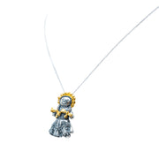 Dije Muñequita de Luz, joya de plata .925 – Gabriela Sánchez (vista 3)