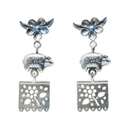 Aretes Puerquito de la suerte, joya de plata .925 – Gabriela Sánchez