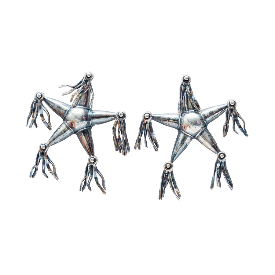 Aretes Luz de plata, joya de plata .925 – Gabriela Sánchez (vista 4)