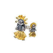 Anillo Hermanitas del Alma, joya de plata .925 – Gabriela Sánchez