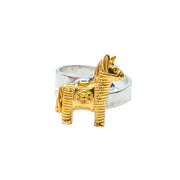 Anillo Mi Burrito Sabanero, joya de plata .925 – Gabriela Sánchez (vista 2)