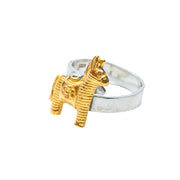 Anillo Mi Burrito Sabanero, joya de plata .925 – Gabriela Sánchez (vista 3)