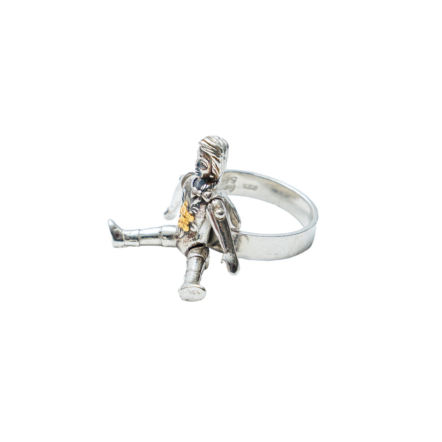 Anillo Muñeca del Recuerdo, joya de plata .925 – Gabriela Sánchez (vista 4)