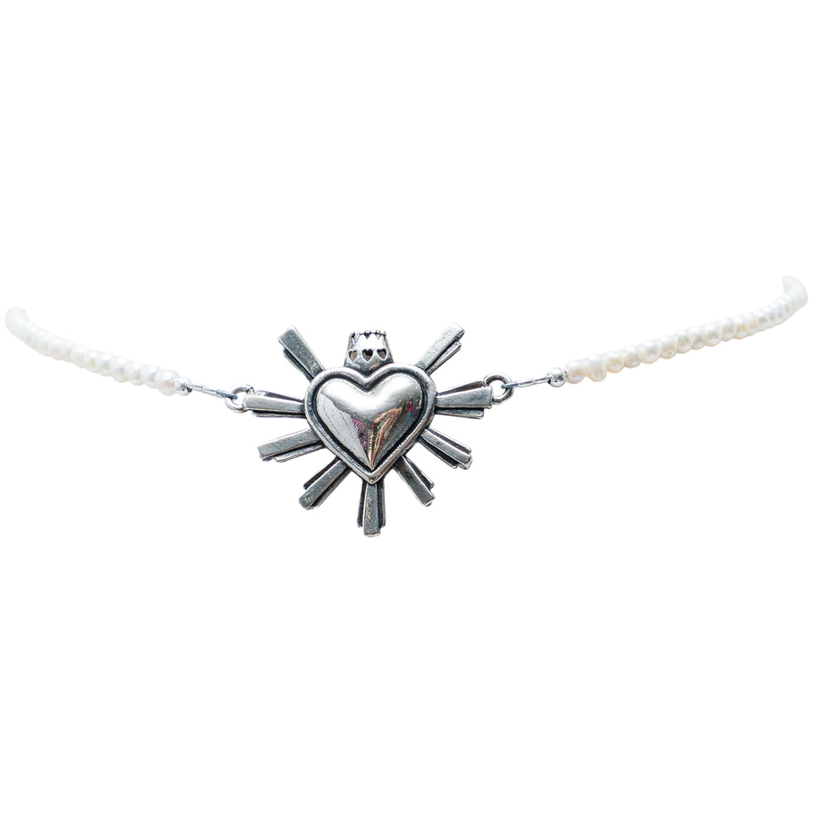 Collar Corazón de México, joya de plata .925 – Gabriela Sánchez