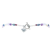 Collar Muñeca Lila, joya de plata .925, con perla y amatista – Gabriela Sánchez (vista 4)