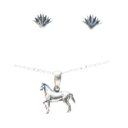 Set Caballito entre Agaves, joya de plata .925 – Gabriela Sánchez (vista 2)