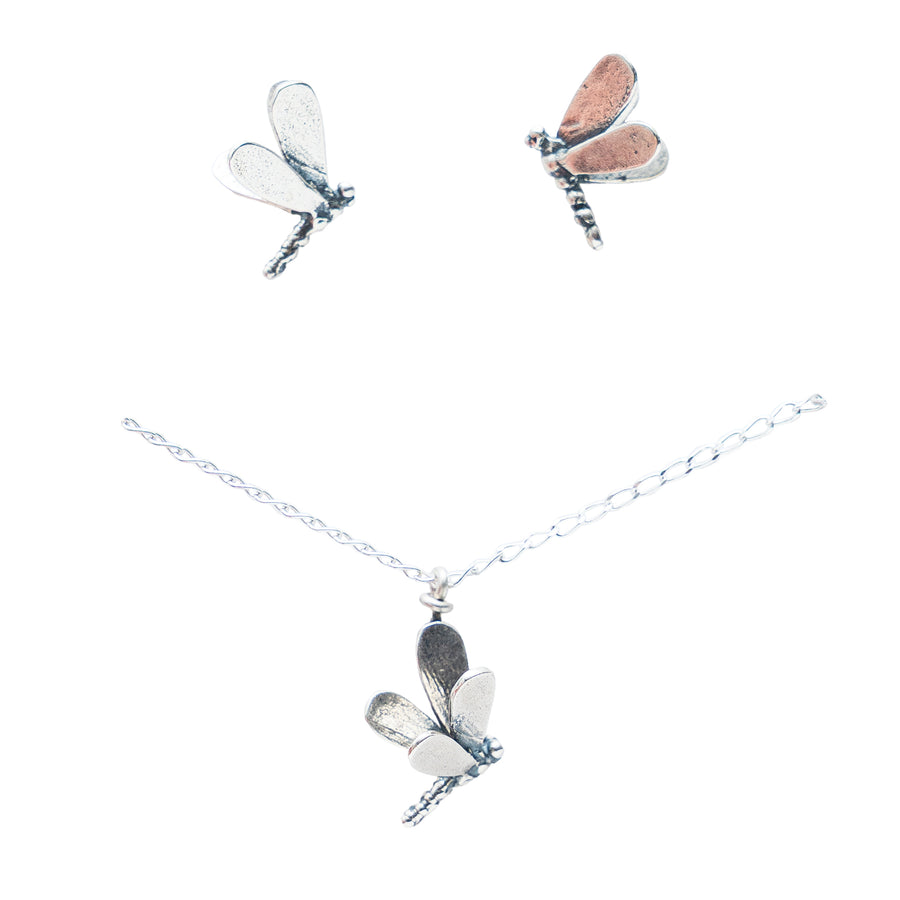 Set Danza de Libélula, joya de plata .925 – Gabriela Sánchez