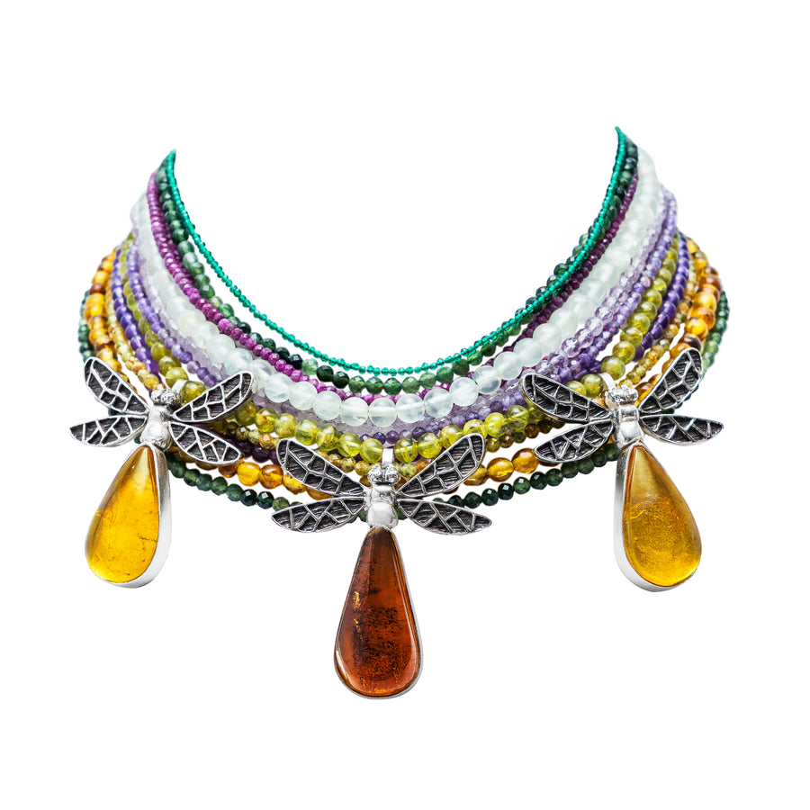 Collar Danza aérea, joya de plata .925 – Gabriela Sánchez
