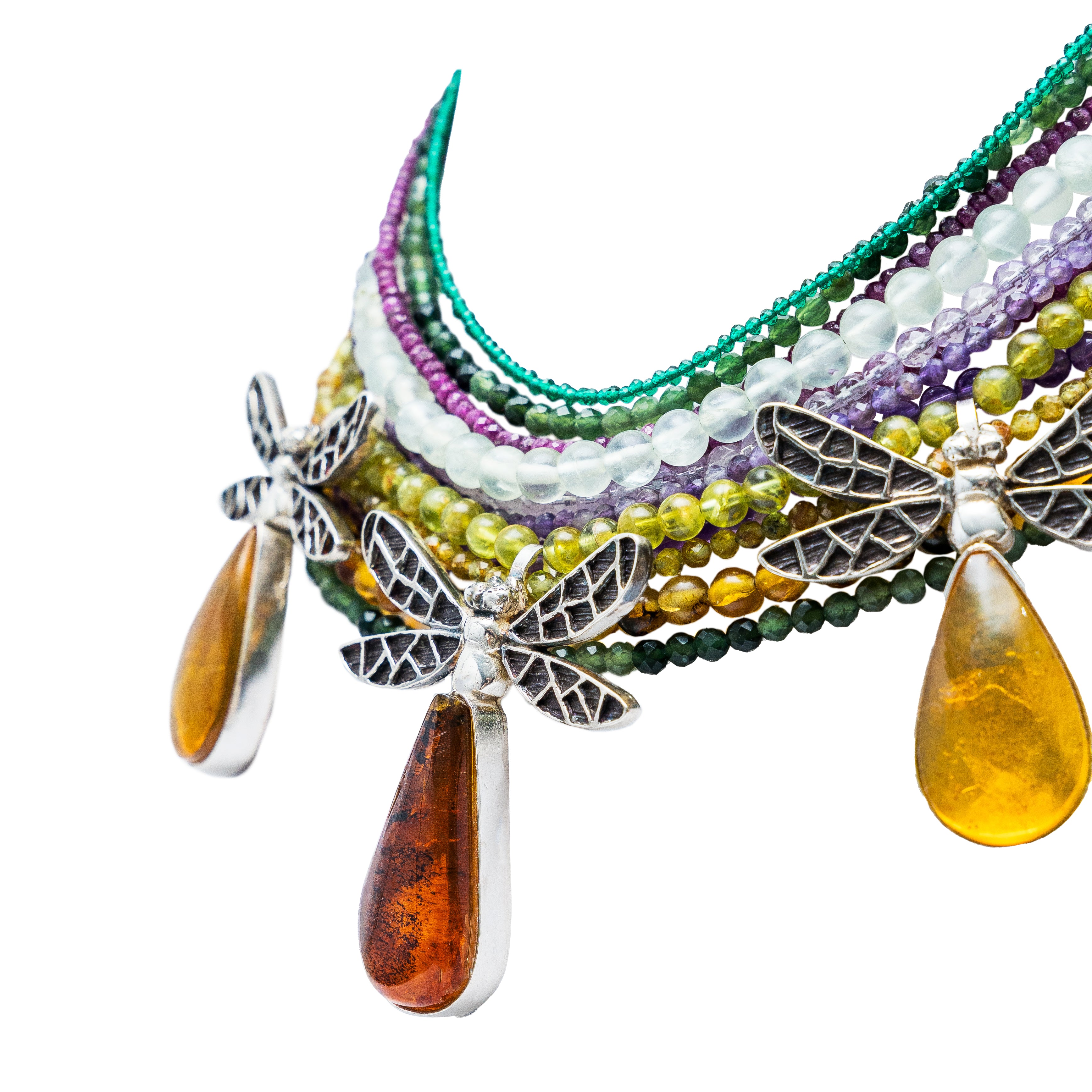 Collar Danza aérea, joya de plata .925 – Gabriela Sánchez (vista 2)