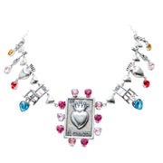 Collar Fiesta con Encanto, joya de plata .925, con cristal Swarovski – Gabriela Sánchez (vista 2)