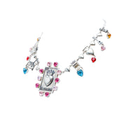 Collar Fiesta con Encanto, joya de plata .925, con cristal Swarovski – Gabriela Sánchez (vista 4)