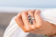 Anillo Pasión Tropical, joya de plata .925 – Gabriela Sánchez (vista 5)
