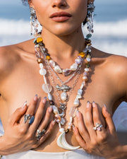 Collar Balandra, joya de plata .925, con perla – Gabriela Sánchez (vista 6)