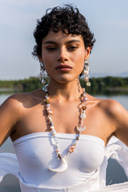 Collar Balandra, joya de plata .925, con perla – Gabriela Sánchez (vista 3)