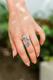 Anillo Caballito de Mar, joya de plata .925 – Gabriela Sánchez (vista 3)