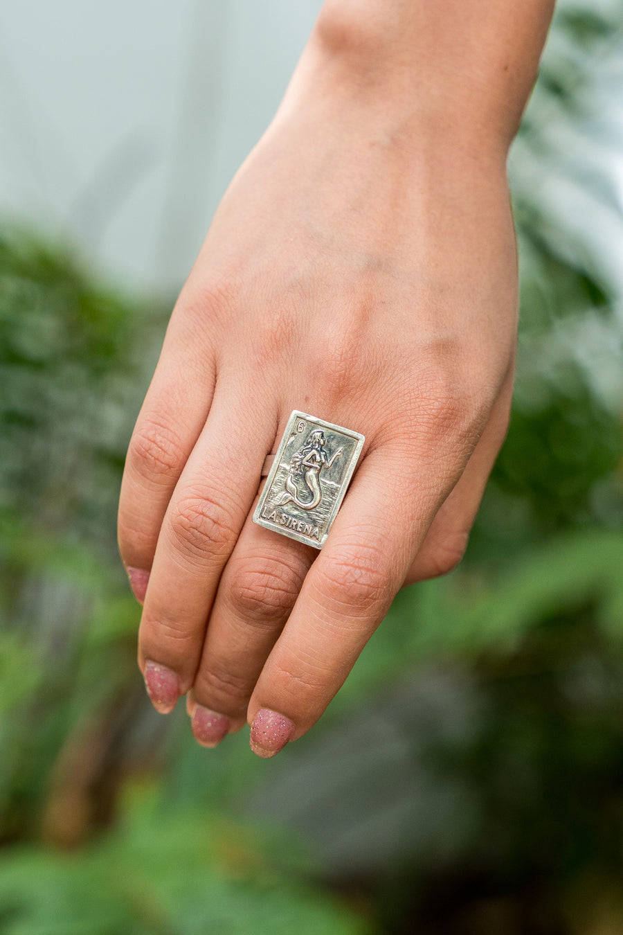Anillo Arena Encantada, joya de plata .925 – Gabriela Sánchez (vista 4)
