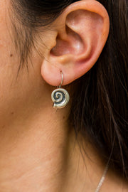 Aretes Susurro del Mar, joya de plata .925 – Gabriela Sánchez (vista 2)