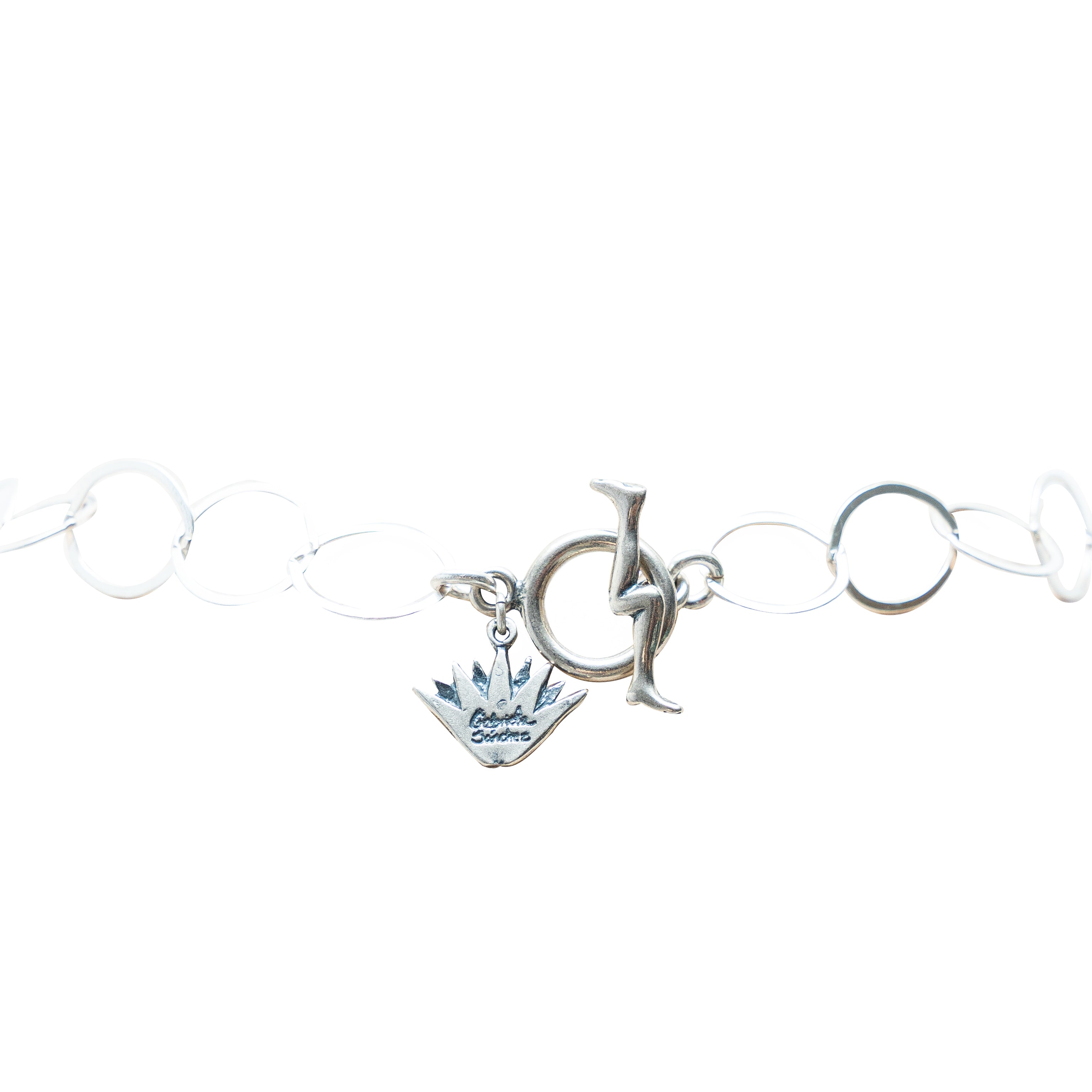 Collar Cozumel, joya de plata .925, con perla – Gabriela Sánchez (vista 2)