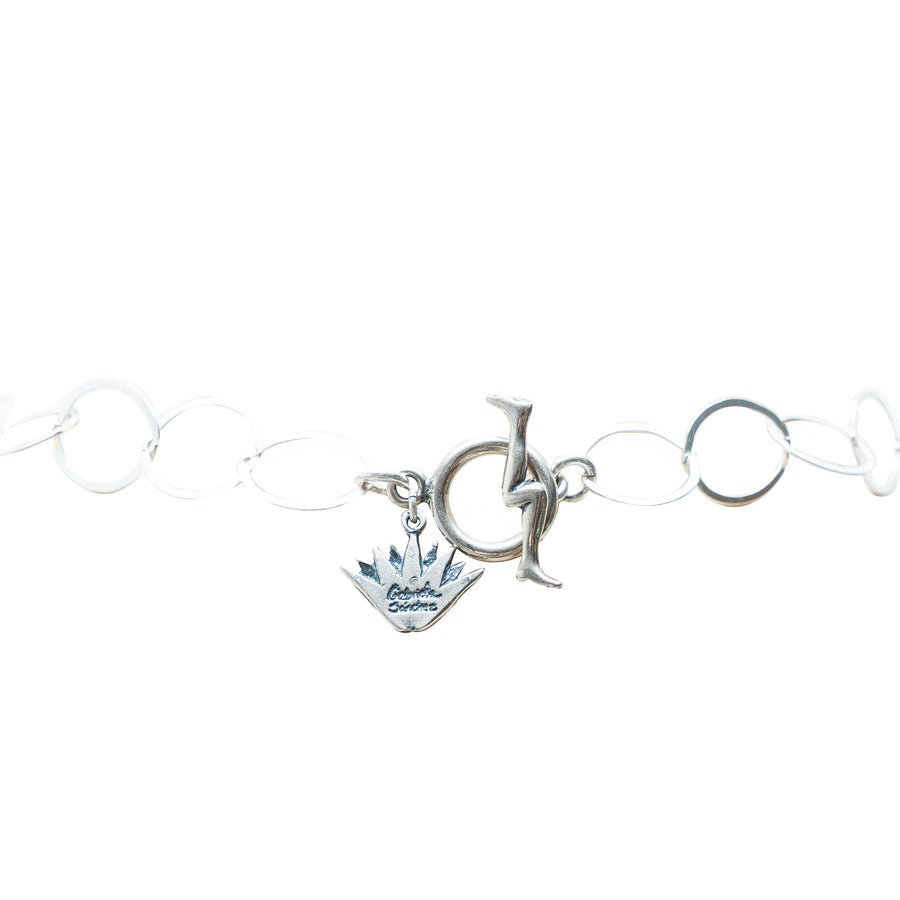Collar Cozumel, joya de plata .925, con perla – Gabriela Sánchez (vista 2)