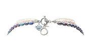 Collar Mikonos, joya de plata .925, con perla y concha – Gabriela Sánchez (vista 9)