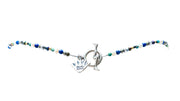 Collar Tequila y Mar, joya de plata .925, con turquesa y lapislázuli – Gabriela Sánchez (vista 7)