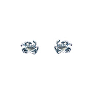 Aretes Cangrejito de Mar, joya de plata .925 – Gabriela Sánchez (vista 2)