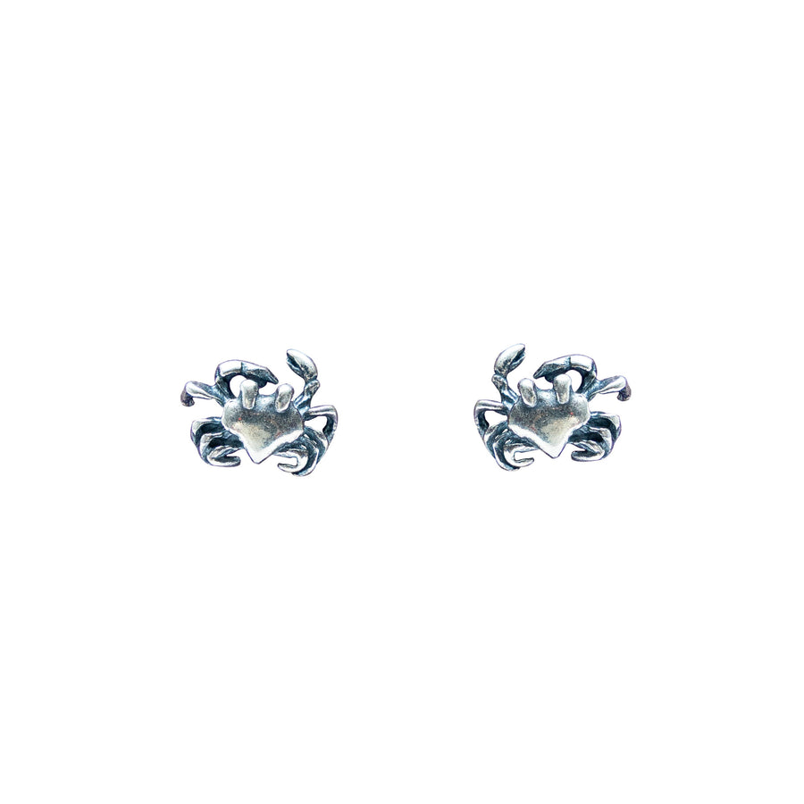 Aretes Cangrejito de Mar, joya de plata .925 – Gabriela Sánchez (vista 2)