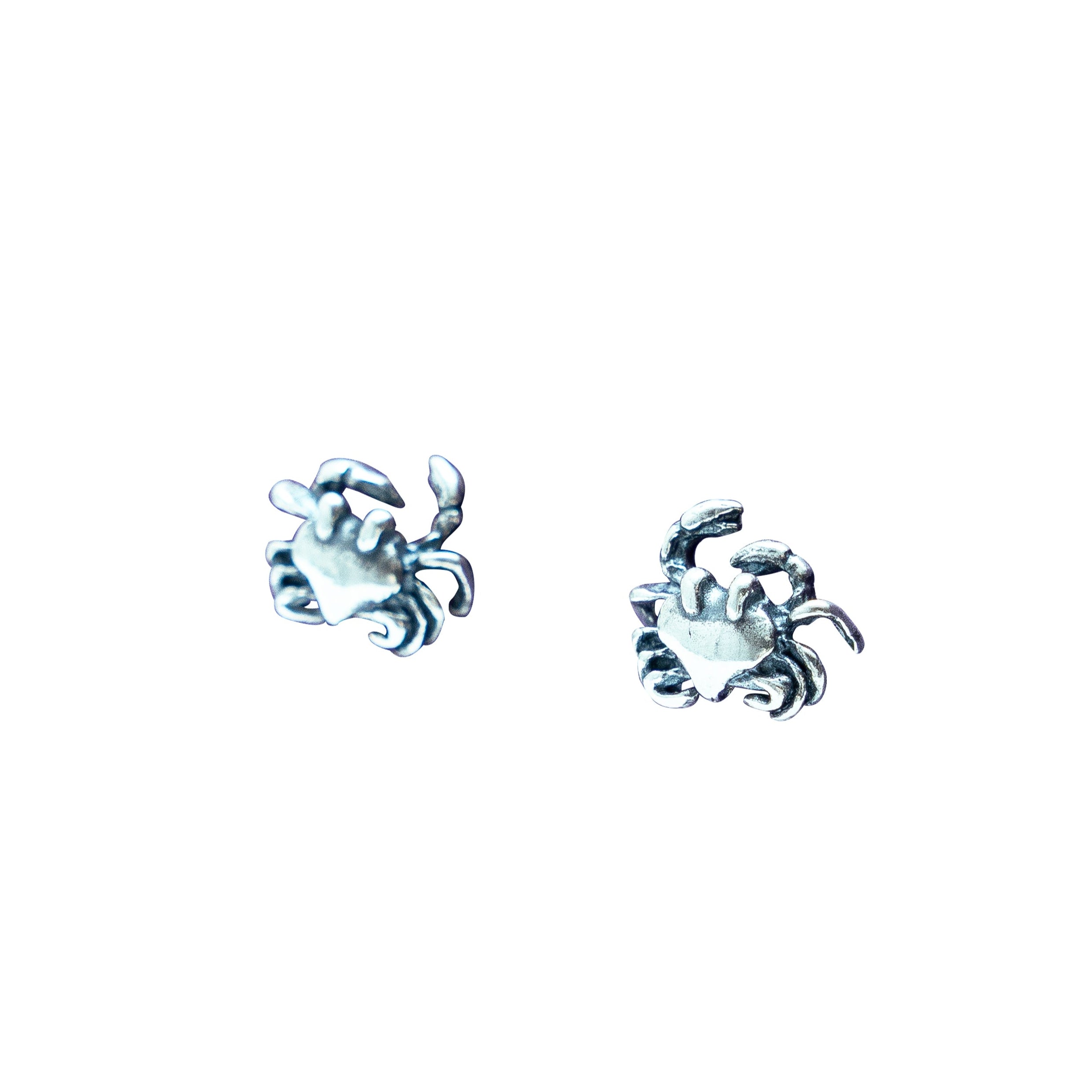 Aretes Cangrejito de Mar, joya de plata .925 – Gabriela Sánchez