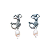 Aretes Perla de Sirena, joya de plata .925 – Gabriela Sánchez