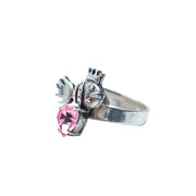 Anillo Reina del Mar, joya de plata .925, con cristal Swarovski – Gabriela Sánchez (vista 3)