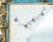 Gargantilla Puerto Vallarta, joya de plata .925, con cristal Swarovski – Gabriela Sánchez (vista 2)