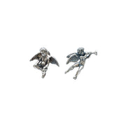 Aretes dos Querubines, joya de plata .925 – Gabriela Sánchez (vista 2)