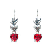 Aretes Querida Aries, joya de plata .925, con cristal Swarovski – Gabriela Sánchez