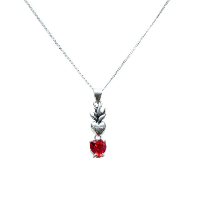 Dije Querida Aries, joya de plata .925, con cristal Swarovski – Gabriela Sánchez (vista 2)