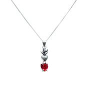 Dije Querida Aries, joya de plata .925, con cristal Swarovski – Gabriela Sánchez (vista 2)