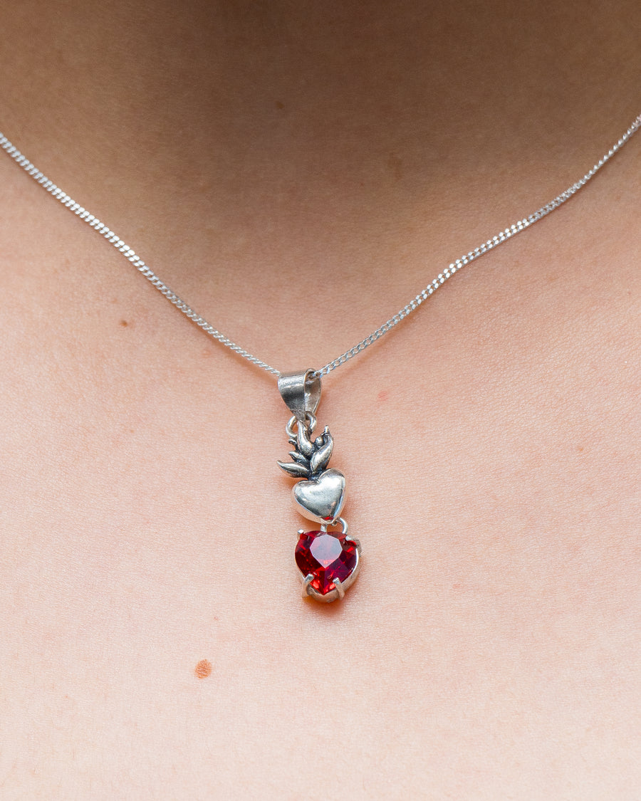 Dije Querida Aries, joya de plata .925, con cristal Swarovski – Gabriela Sánchez (vista 3)