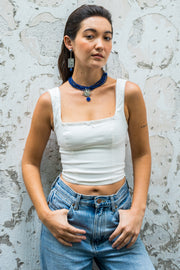 Collar Campos Azules, joya de plata .925, con lapislázuli – Gabriela Sánchez (vista 3)