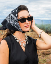 Collar Me Subo A Mi Caballo Y Me Pongo Mi Sombrero, joya de plata .925 – Gabriela Sánchez (vista 9)