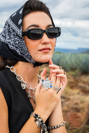 Collar Me Subo A Mi Caballo Y Me Pongo Mi Sombrero, joya de plata .925 – Gabriela Sánchez (vista 12)