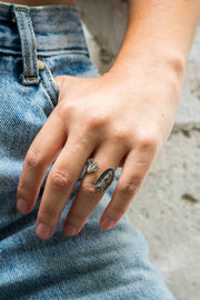 Anillo Agave Guadalupe, joya de plata .925 – Gabriela Sánchez (vista 3)
