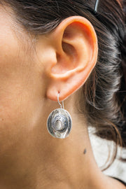 Aretes Vaqueros, joya de plata .925 – Gabriela Sánchez (vista 4)