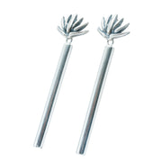 Aretes Maguey Sierra Negra, joya de plata .925 – Gabriela Sánchez