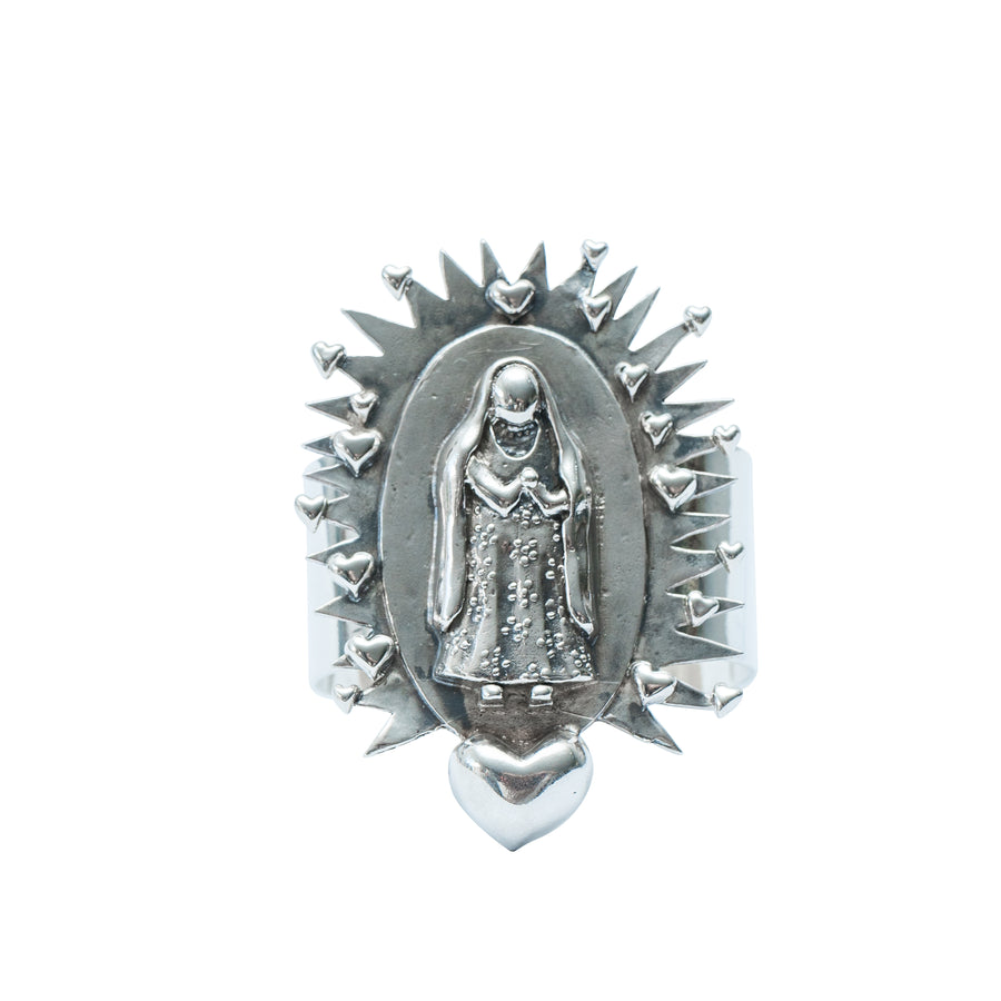 Brazalete Agave Guadalupe, joya de plata .925 – Gabriela Sánchez (vista 5)